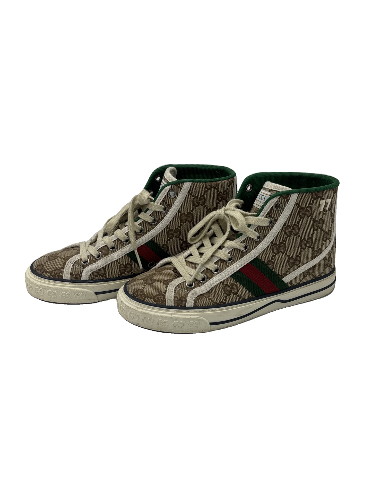 Gucci High Top GG 1977 High Top Sneakers, Size: 6.5 (36.5)