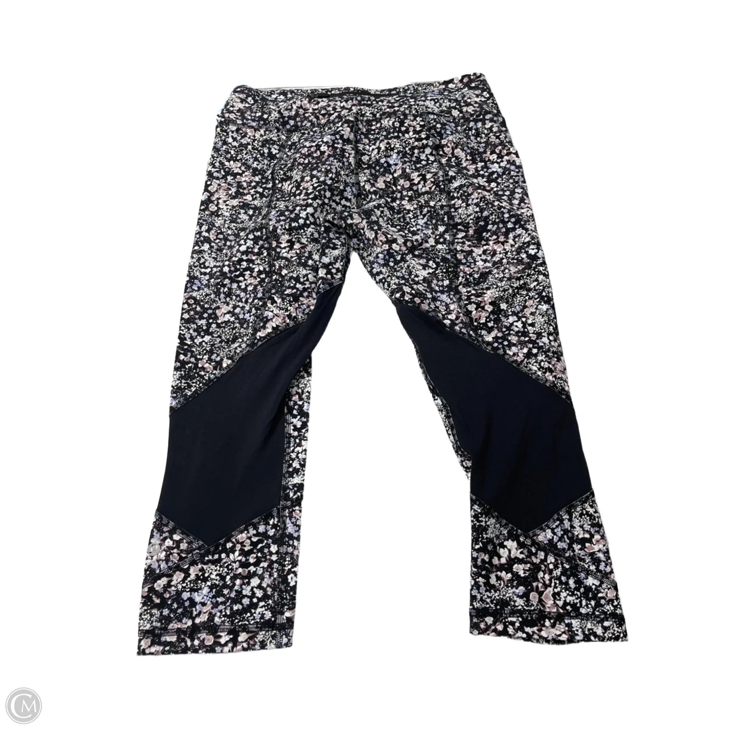 Athletic Capris By Lululemon In Black, Size: M