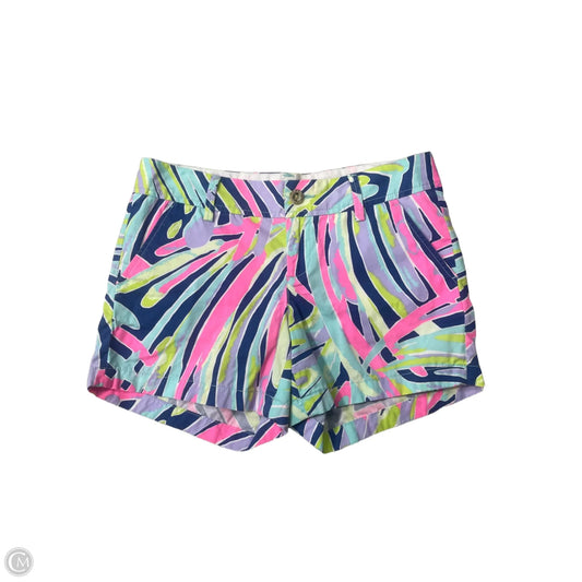 Shorts Designer By Lilly Pulitzer In Blue & Purple, Size: 4