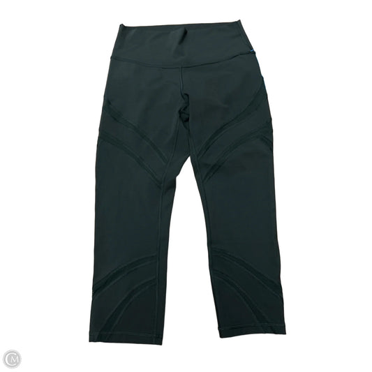Athletic Leggings By Lululemon In Green, Size: M