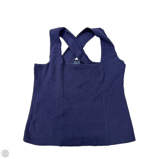 Top Sleeveless By Maeve In Navy, Size: Xl