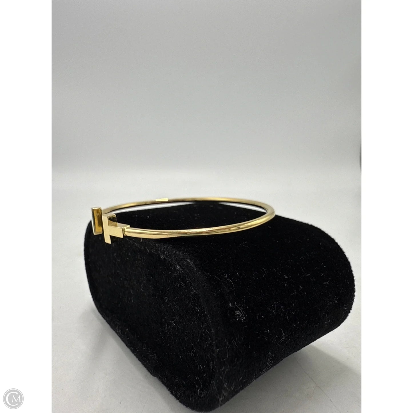 Tiffany & Company 18K T Wire Narrow Luxury Bracelet