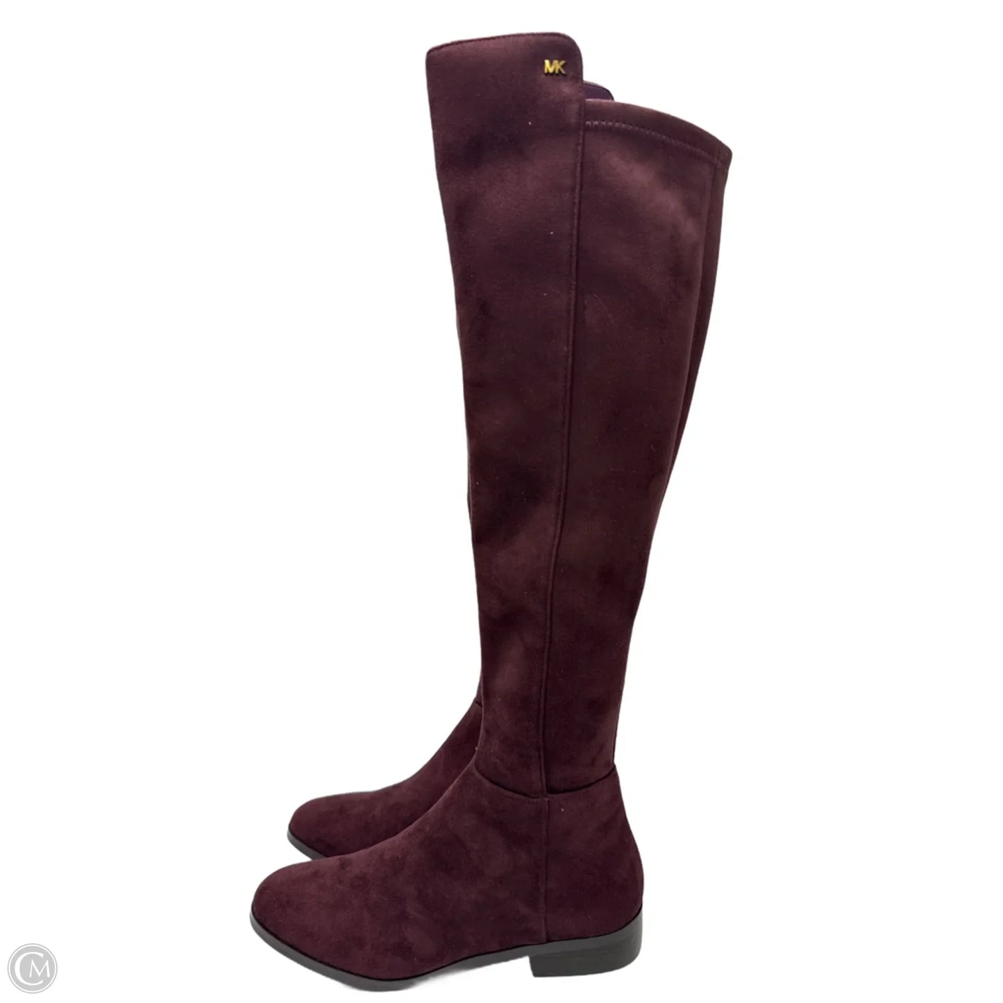 Boots Designer By Michael Kors In Purple, Size: 6