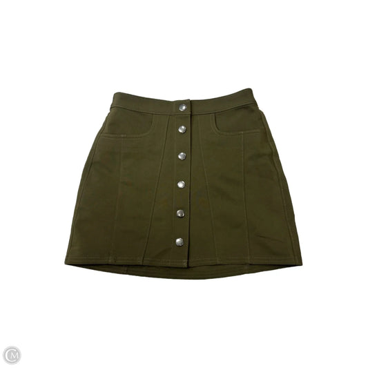 Skirt Mini & Short By Express In Green, Size: 0
