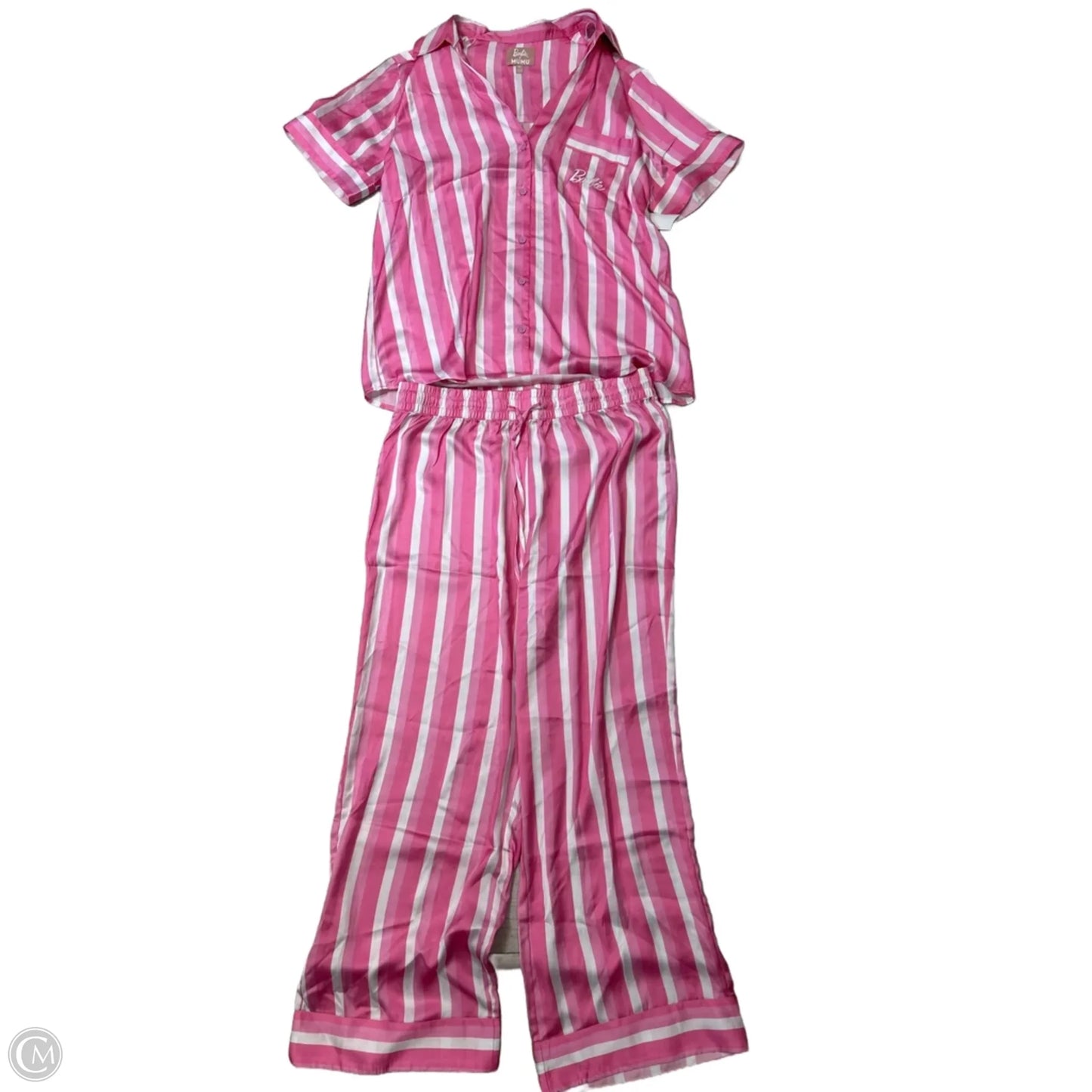 Pajamas 2pc By Mumu In Pink, Size: M
