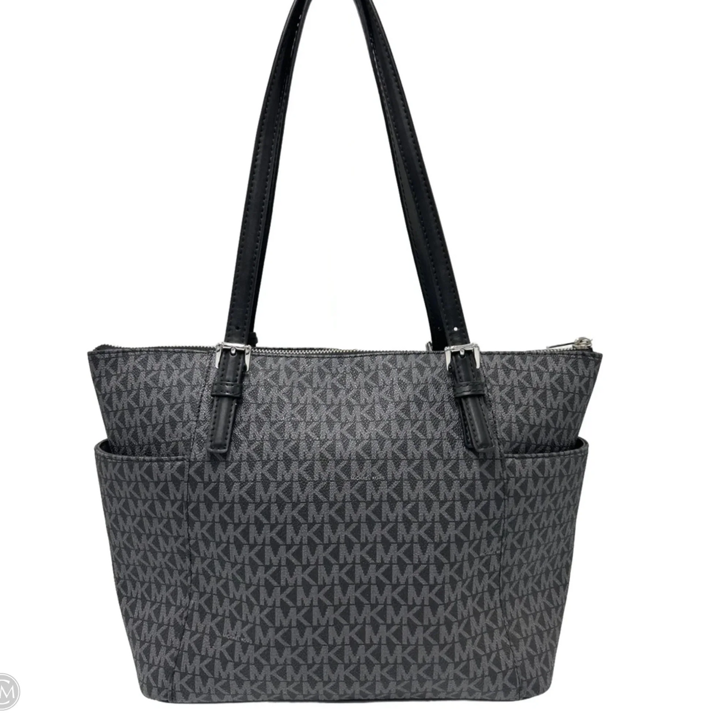 Handbag Designer By Michael Kors Black Monogram