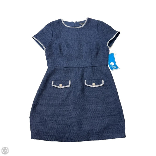 Dress Work By Ann Taylor In Navy, Size: Mp