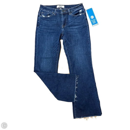 Jeans Flared By Mica In Blue Denim, Size: 6