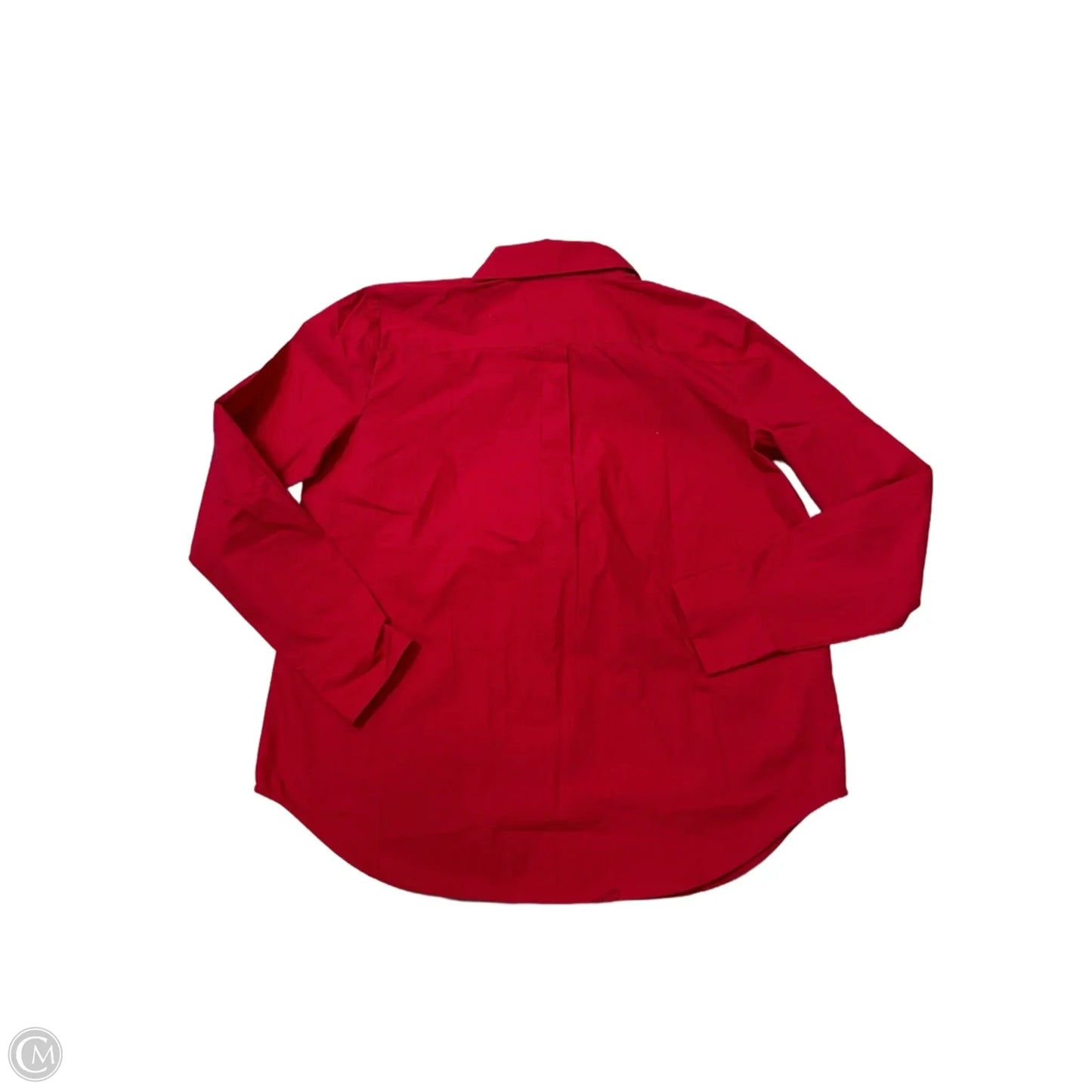 New! Blouse Long Sleeve By Ann Taylor In Red, Size: Sp