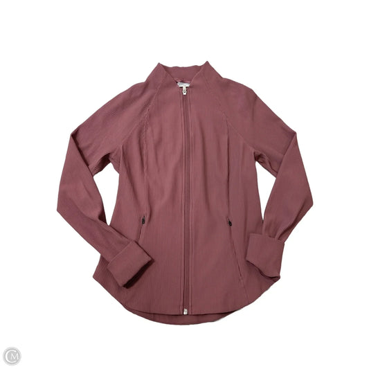 Athletic Jacket By Athleta In Purple, Size: M
