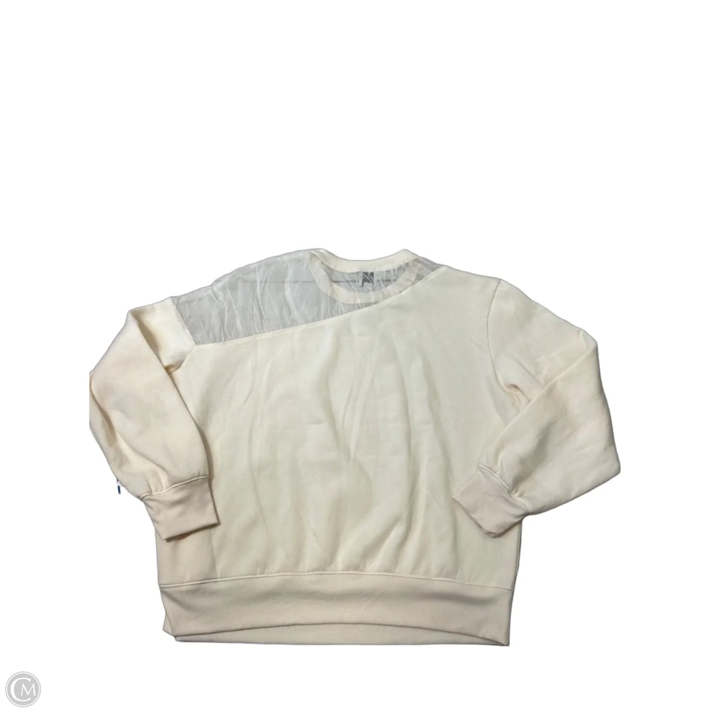 Sweater By Maeve In Cream, Size: 1x
