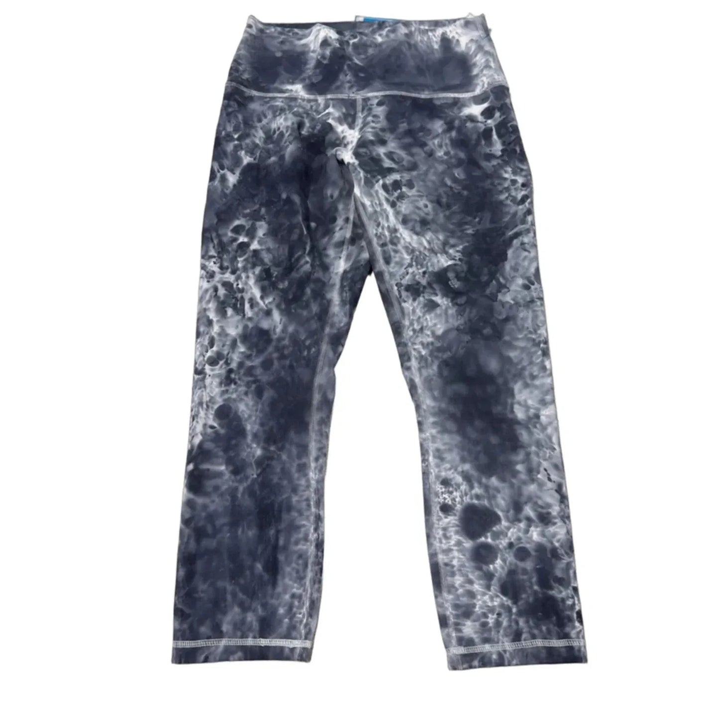 Athletic Cropped Leggings By Lululemon In Grey, Size: S (6)
