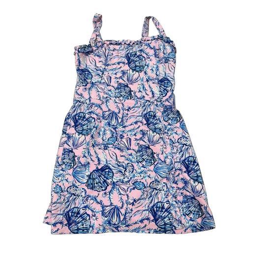 Dress Designer By Lilly Pulitzer In Blue & Pink, Size: S