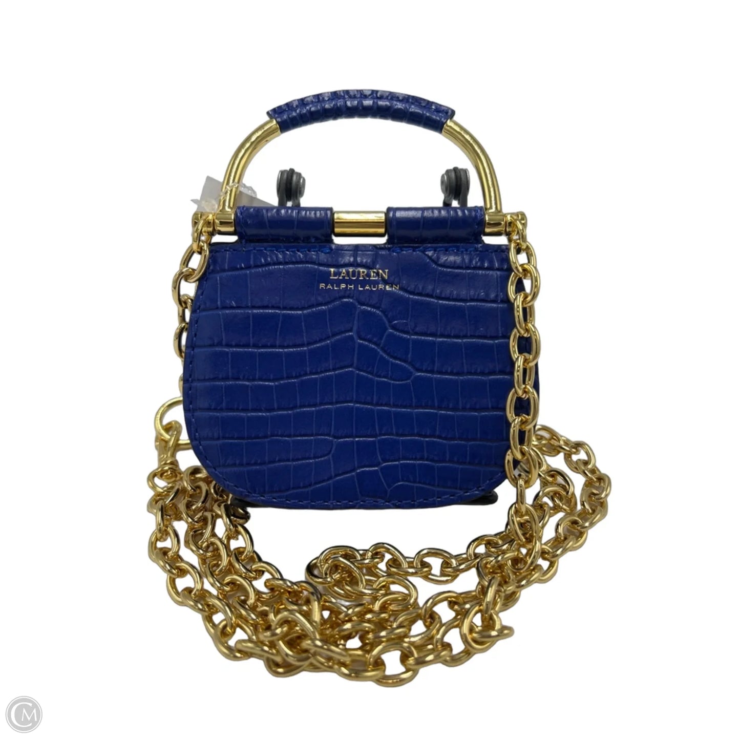 Laurent Ralph Lauren Marcy Leather Designer Handbag