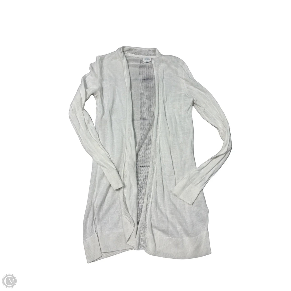 Sigrid Olsen Cardigan Sweater in White, Size S
