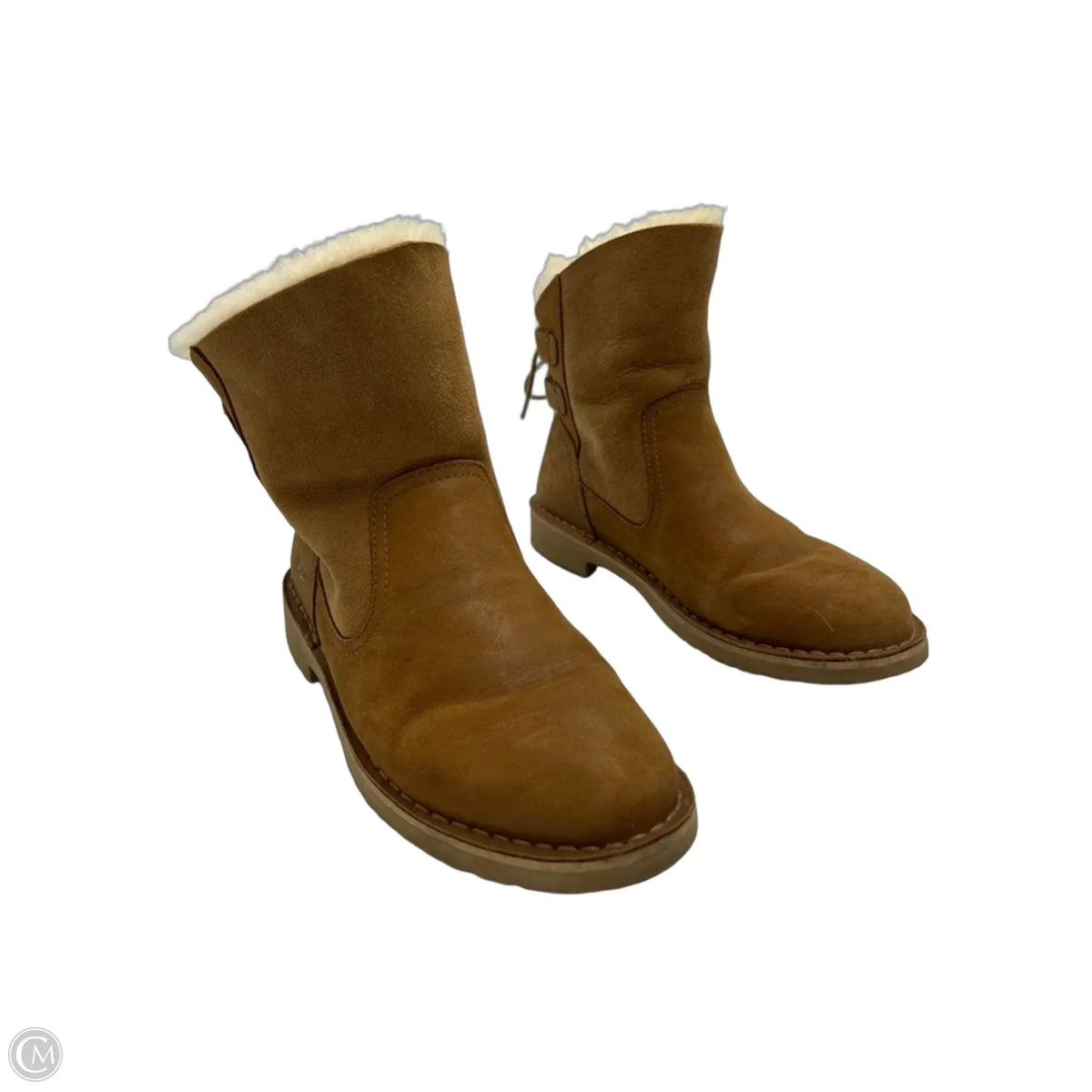 UGG Designer Boots in Brown, Size 7