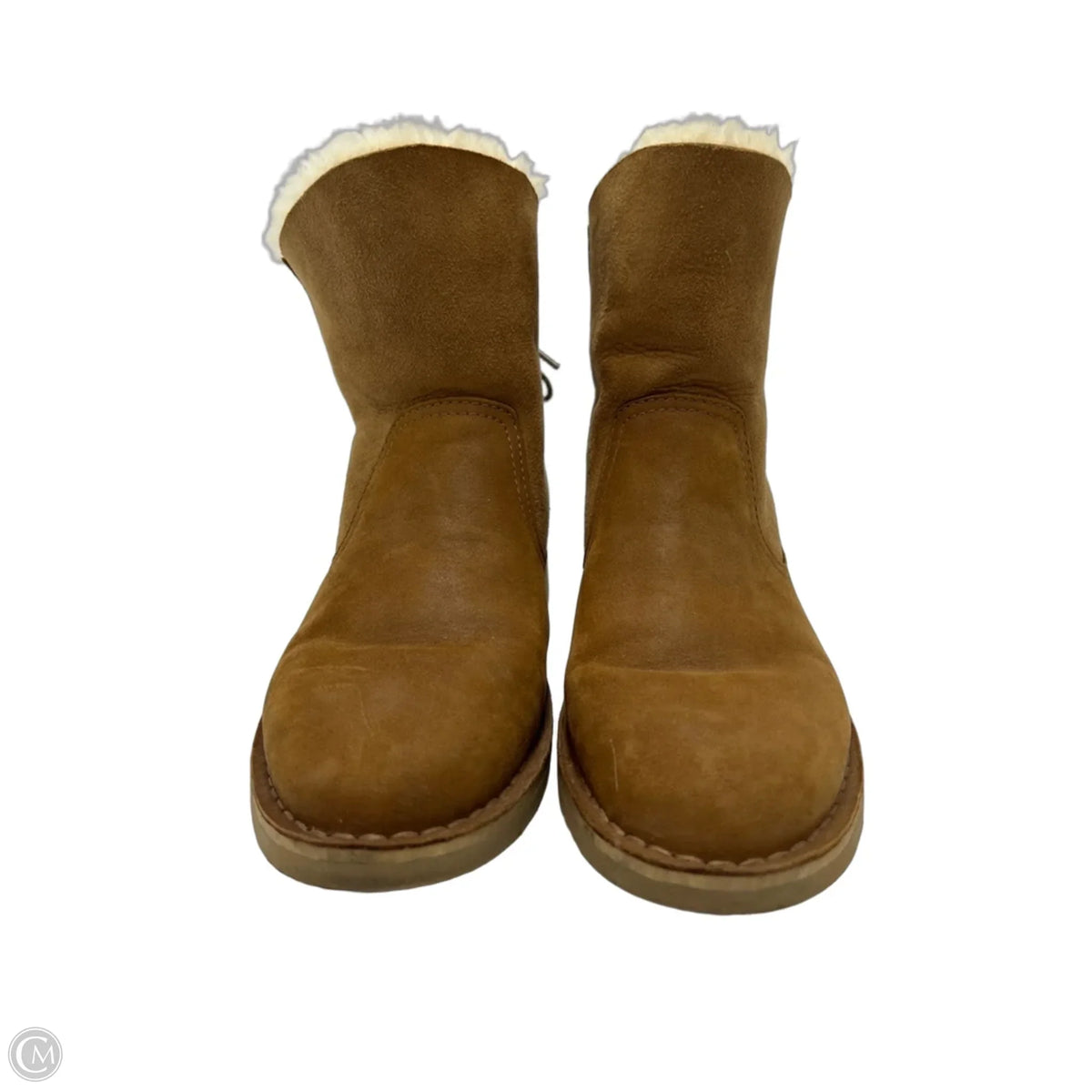 UGG Designer Boots in Brown, Size 7