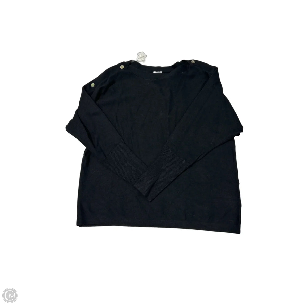 Anne Klein Sweater in Black, Size LP