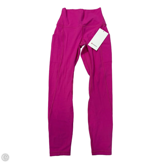 New! Align 25” with Pockets By Lululemon In Pink, Size: S