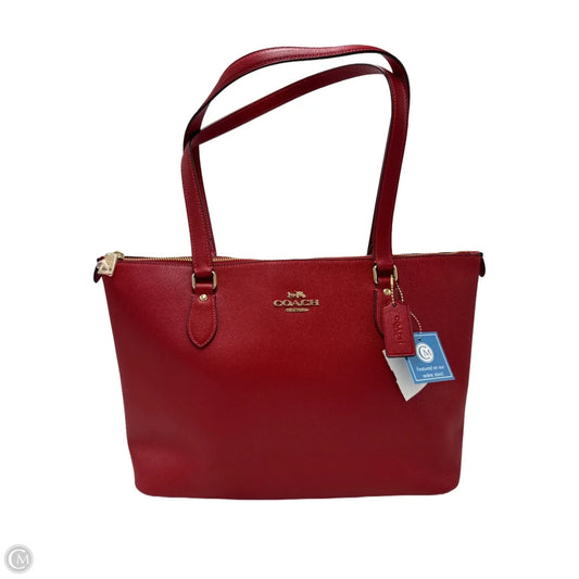 New!  Coach Leather Gallery Designer Handbag / Tote