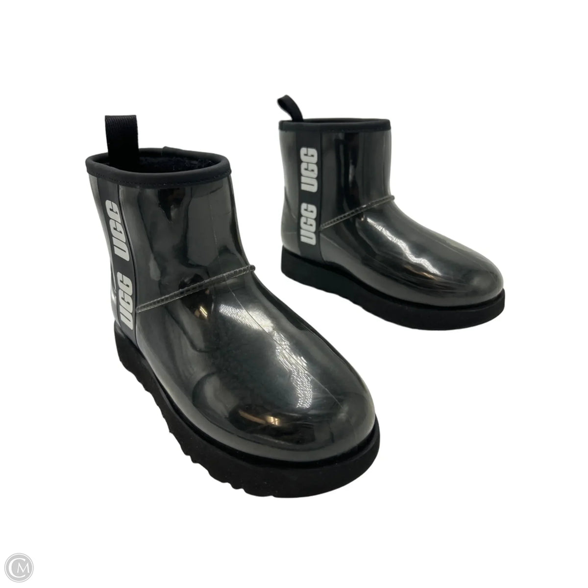UGG Designer Rain Boots in Black, Size 6