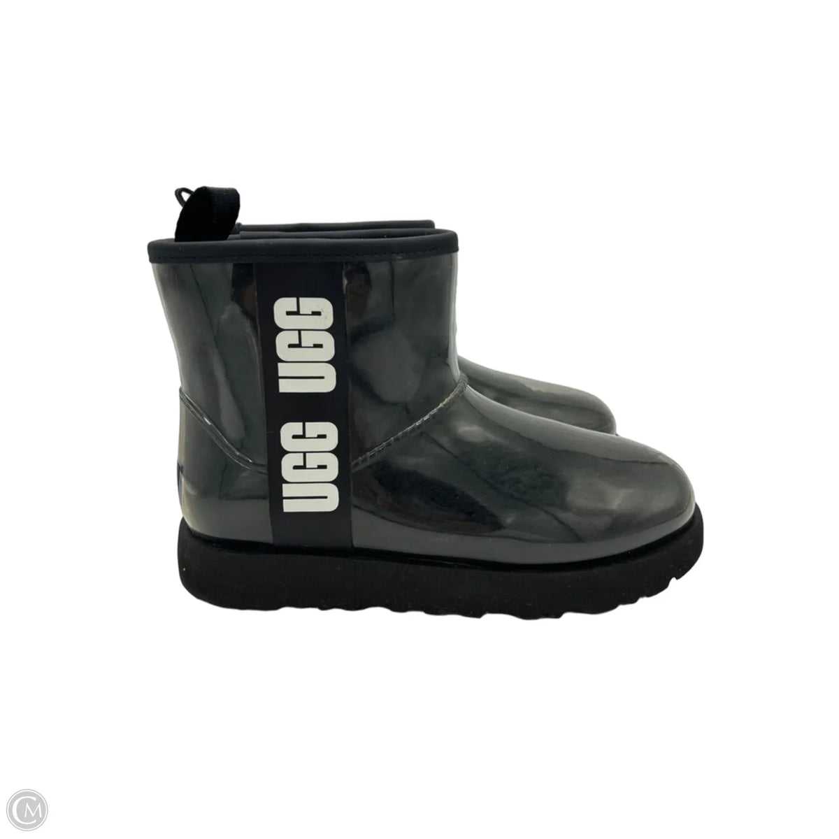 UGG Designer Rain Boots in Black, Size 6