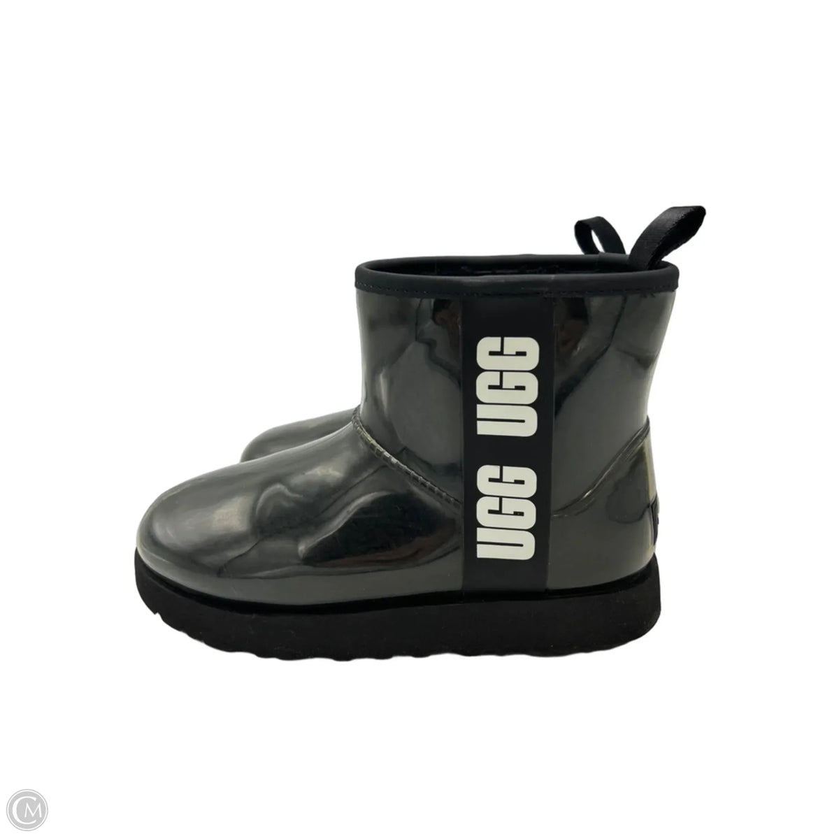 UGG Designer Rain Boots in Black, Size 6