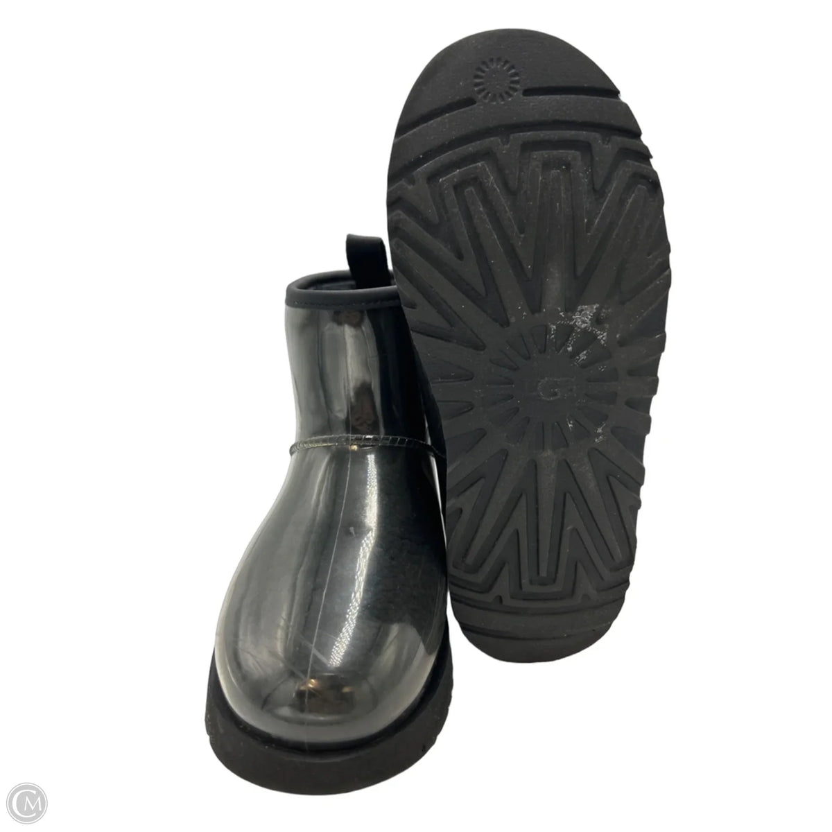 UGG Designer Rain Boots in Black, Size 6