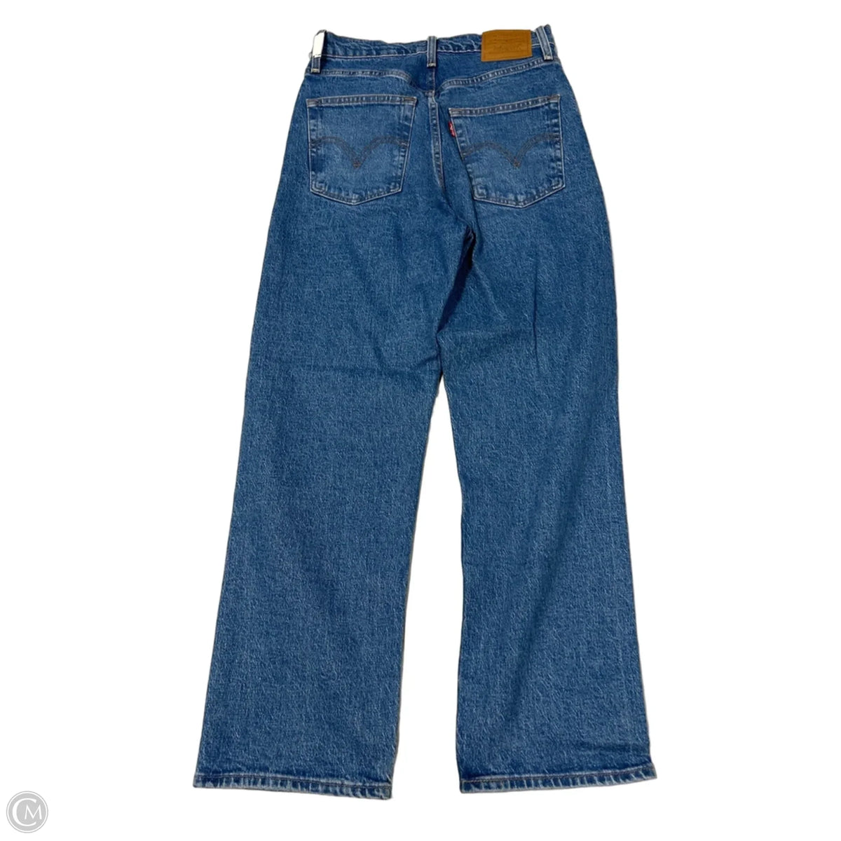 Levi's Straight Jeans in Blue Denim, Size 28