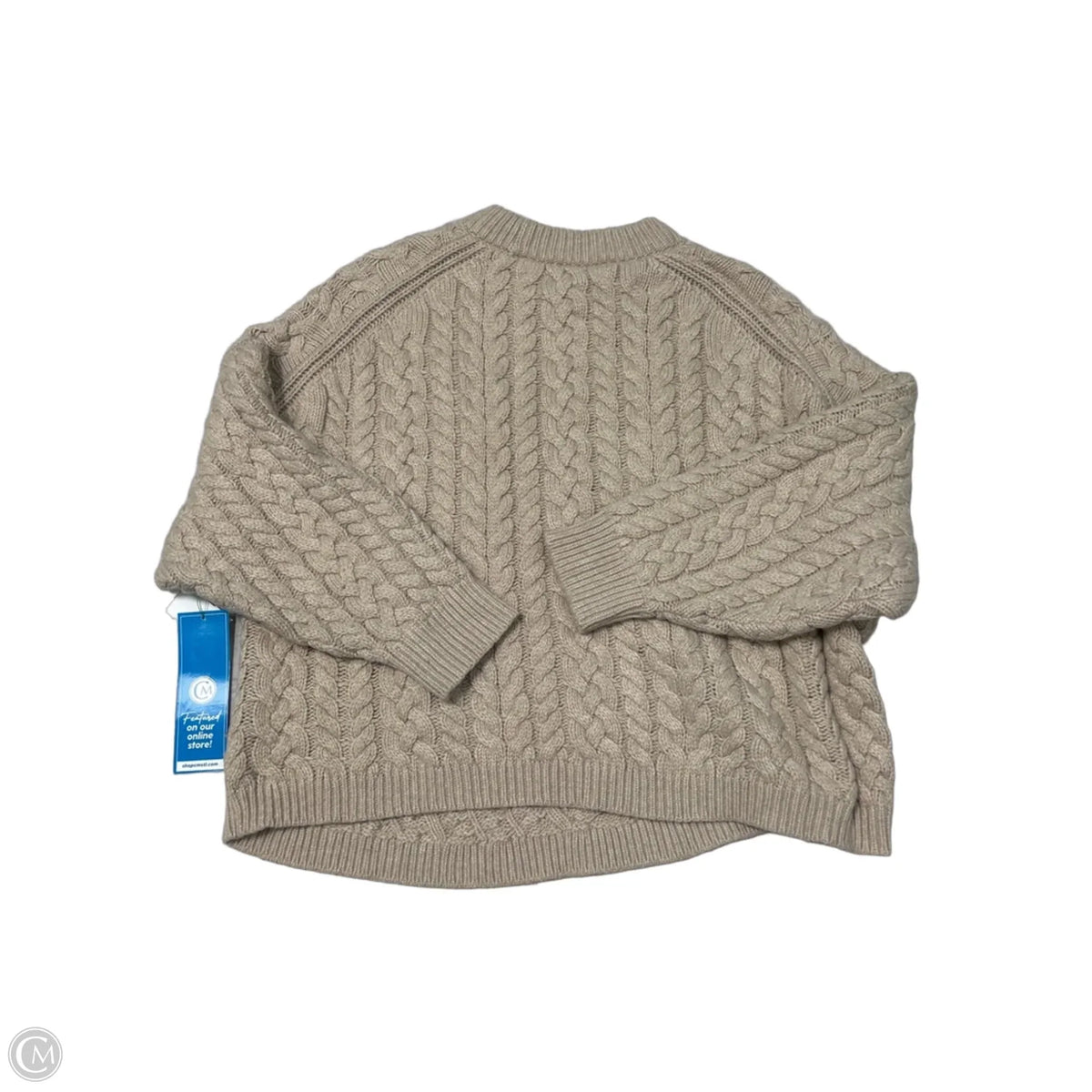 Sweater By J. Crew In Tan, Size: 3x