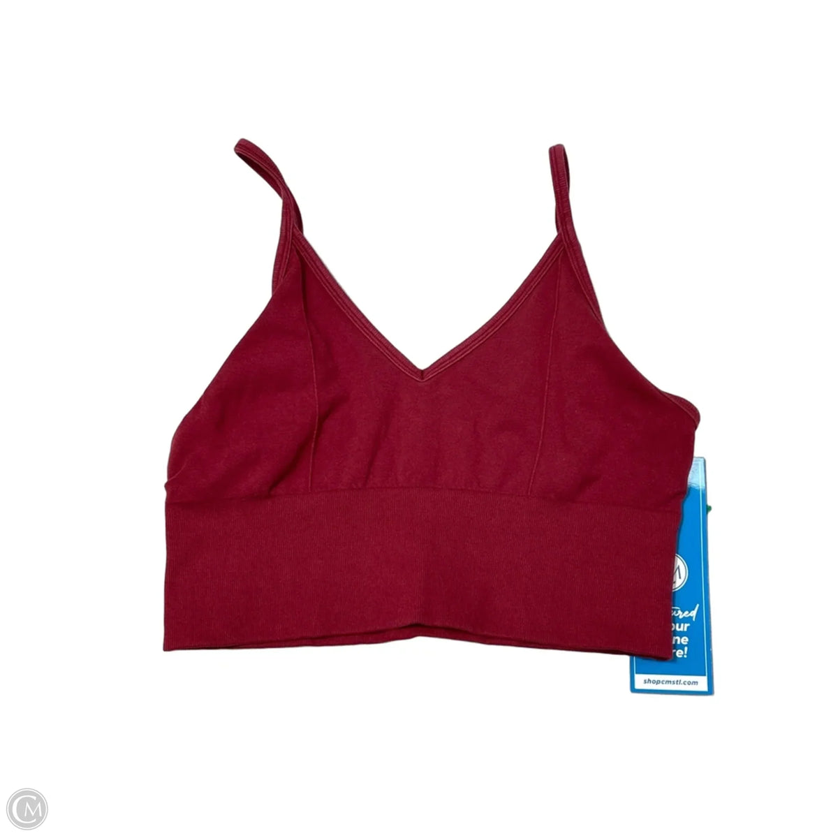 Athletic Bra By Alo In Red, Size: L