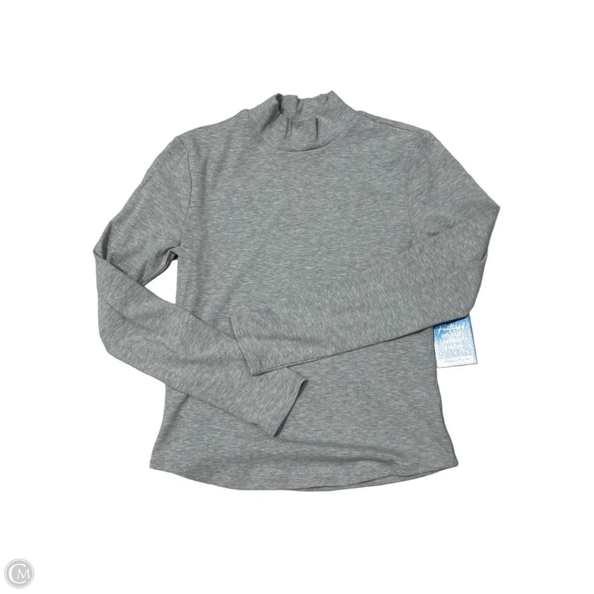 Top Long Sleeve Basic By Athleta In Grey, Size: M