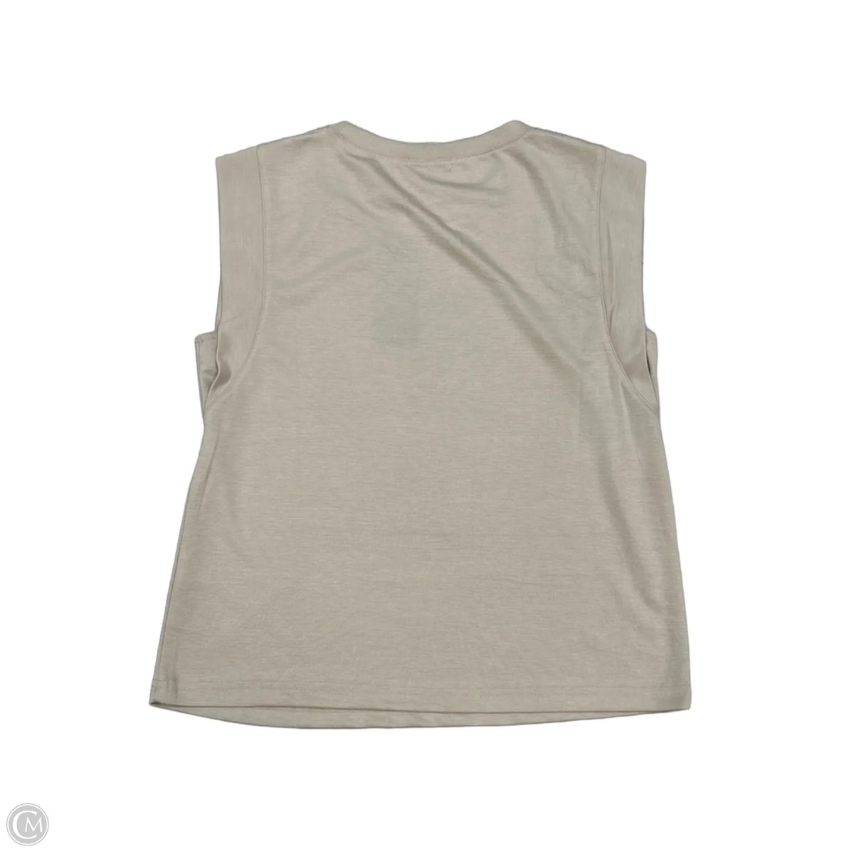 New! Top Sleeveless Basic By Sampeel In Beige, Size: M