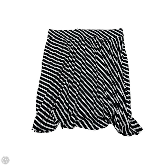 Lane Bryant Midi Skirt in Black & White, Size 3X
