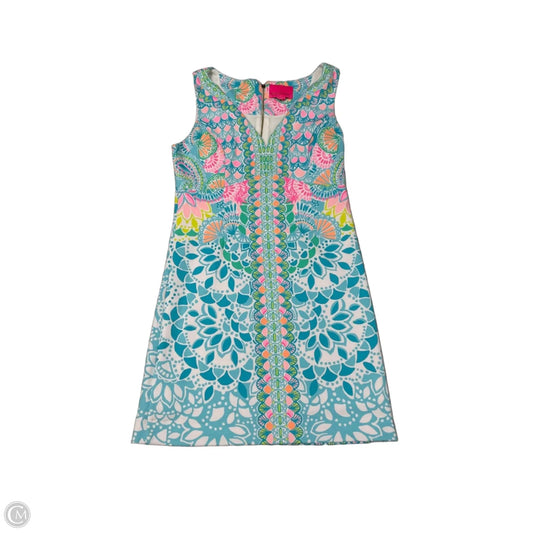 Lilly Pulitzer Designer Dress in Blue & Pink, Size M