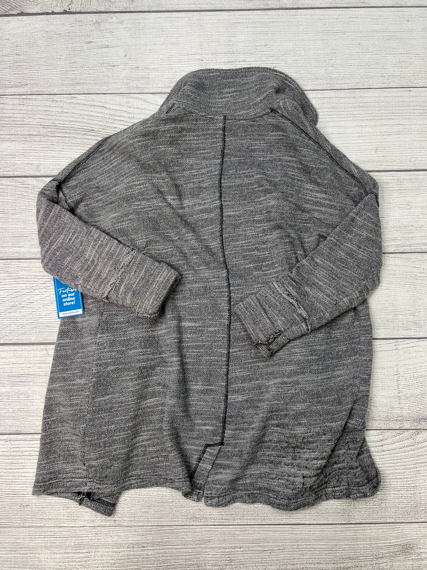 Sweater Cardigan By Free People In Grey, Size: Xs