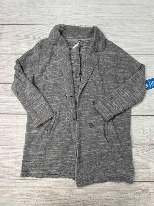 Sweater Cardigan By Free People In Grey, Size: Xs