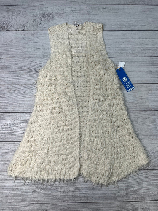 Sweater Cardigan By Free People In Cream, Size: M