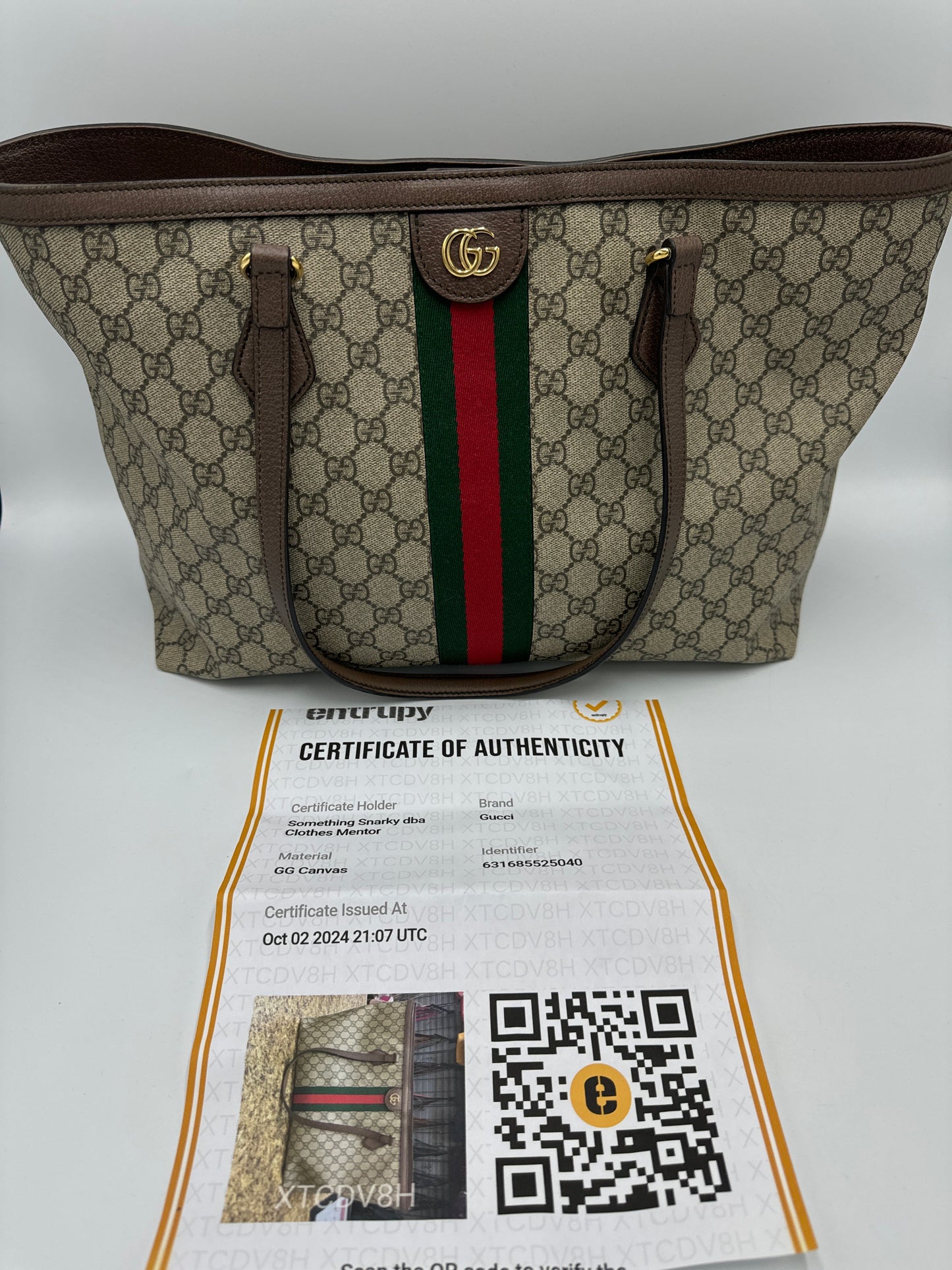 Gucci Ophidia GG Designer Luxury Tote