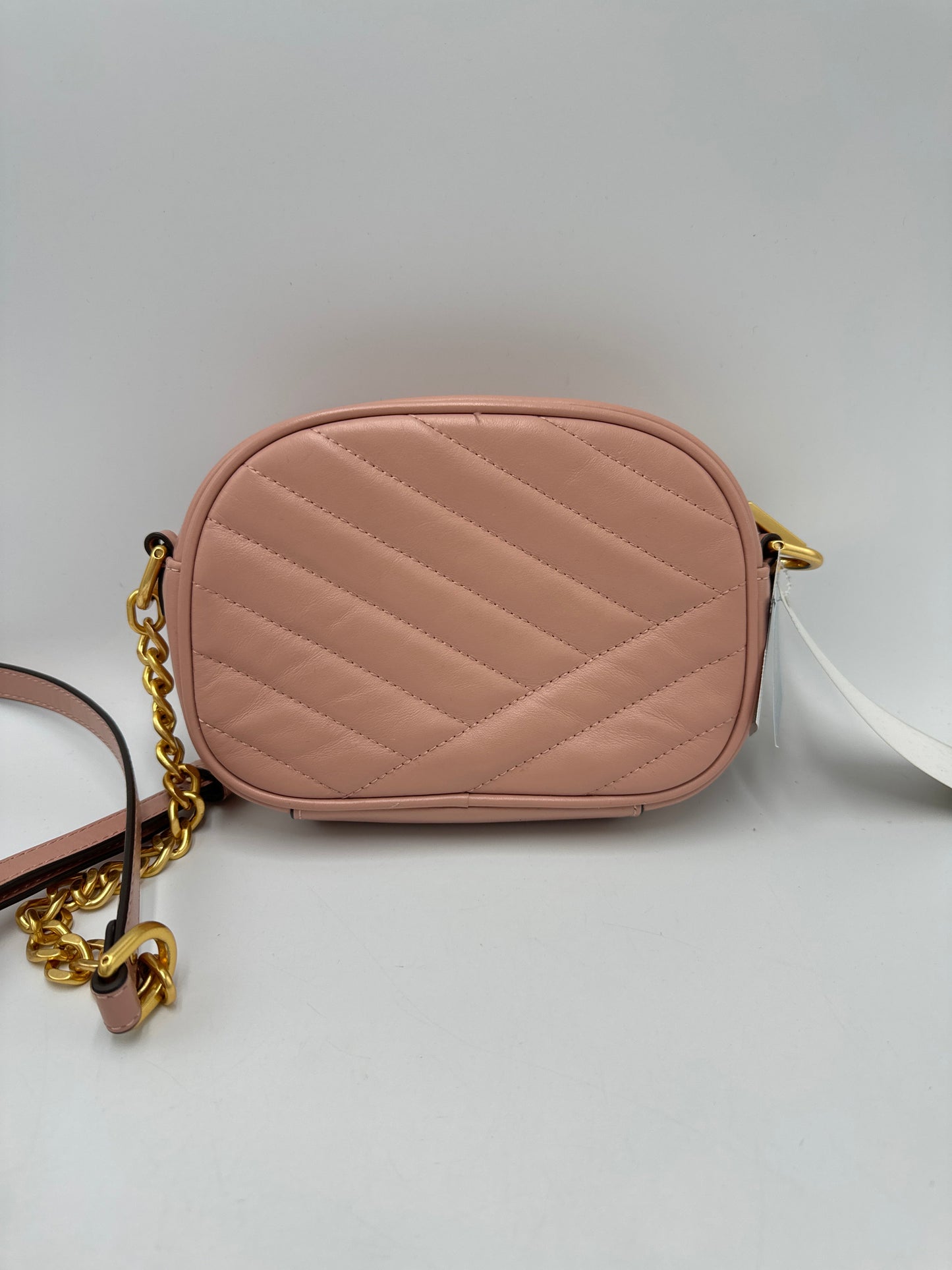 Tory Burch Kira Chevron Quilted Leather Designer Crossbody Handbag