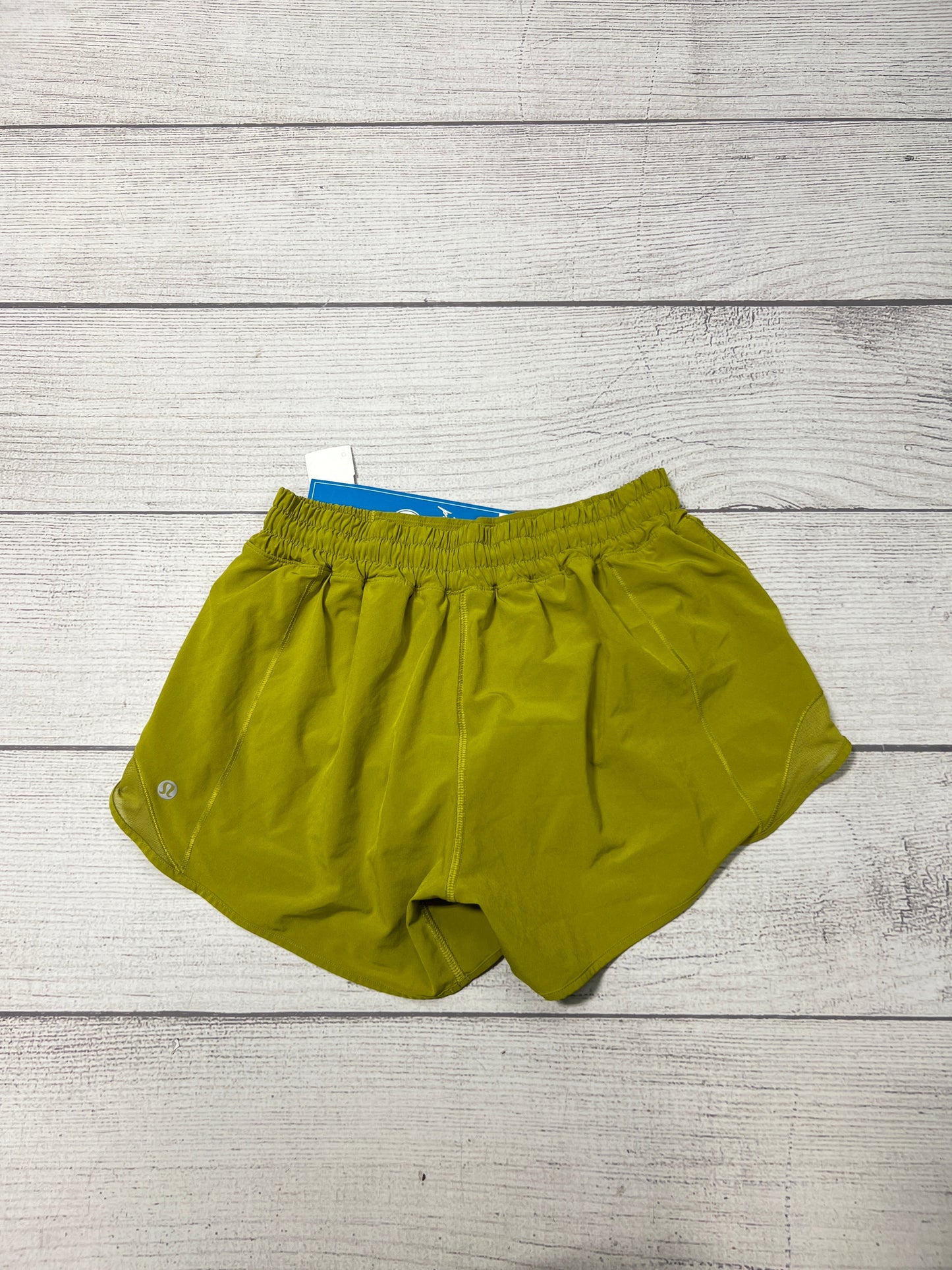 Athletic Shorts By Lululemon In Green, Size: 6