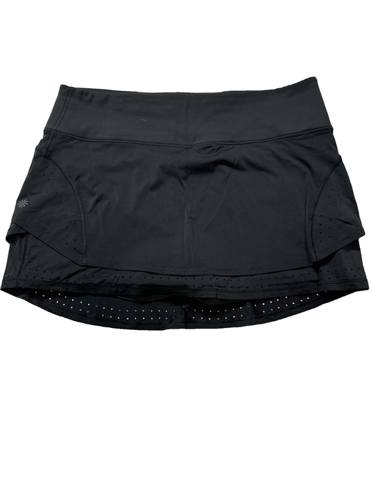 Athletic Skort By Athleta In Black, Size: L