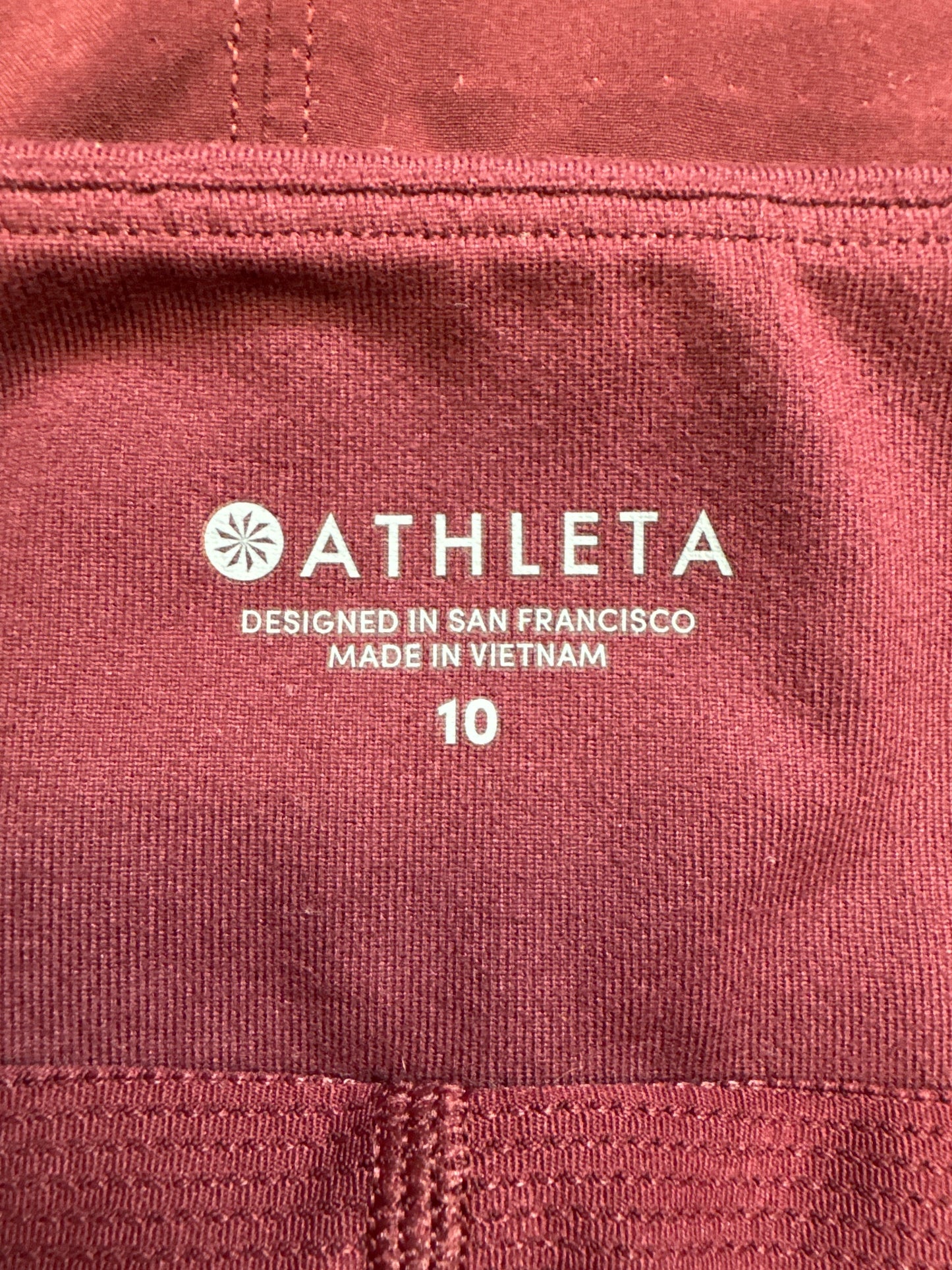 Athletic Skirt By Athleta In Red, Size: 10