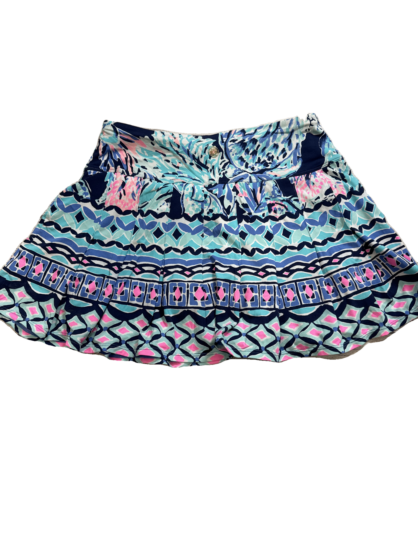 Skort Designer By Lilly Pulitzer In Multi-Colored, Size: Xs