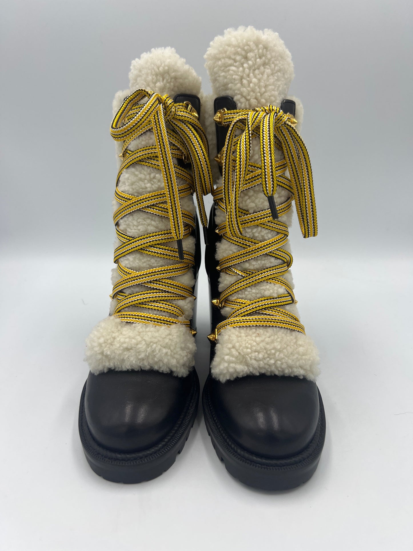 Christian Louboutin Calfskin Yeti Boots  Size: 6.5
