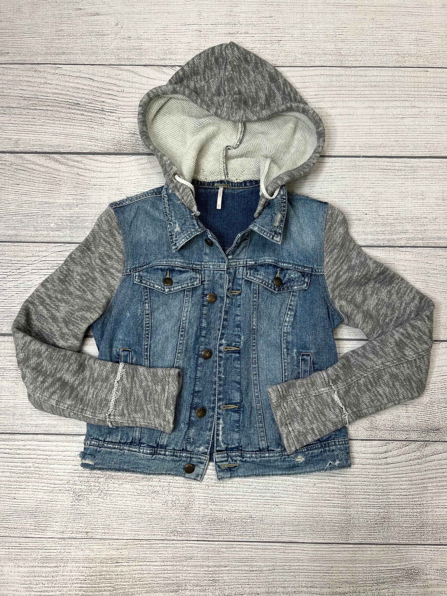 Jacket Denim By Free People  Size: S