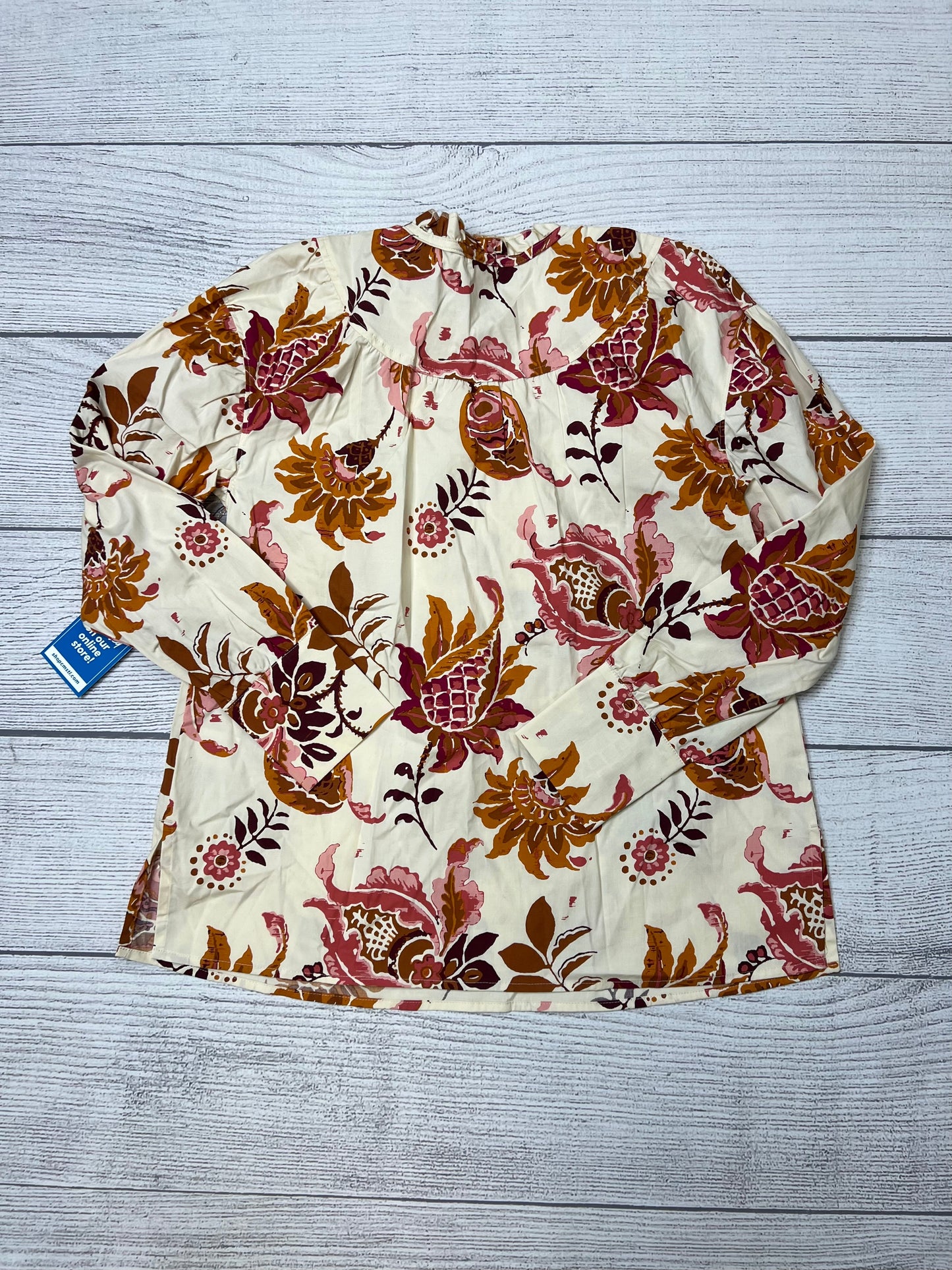 Blouse Long Sleeve By Spartina  Size: Xs