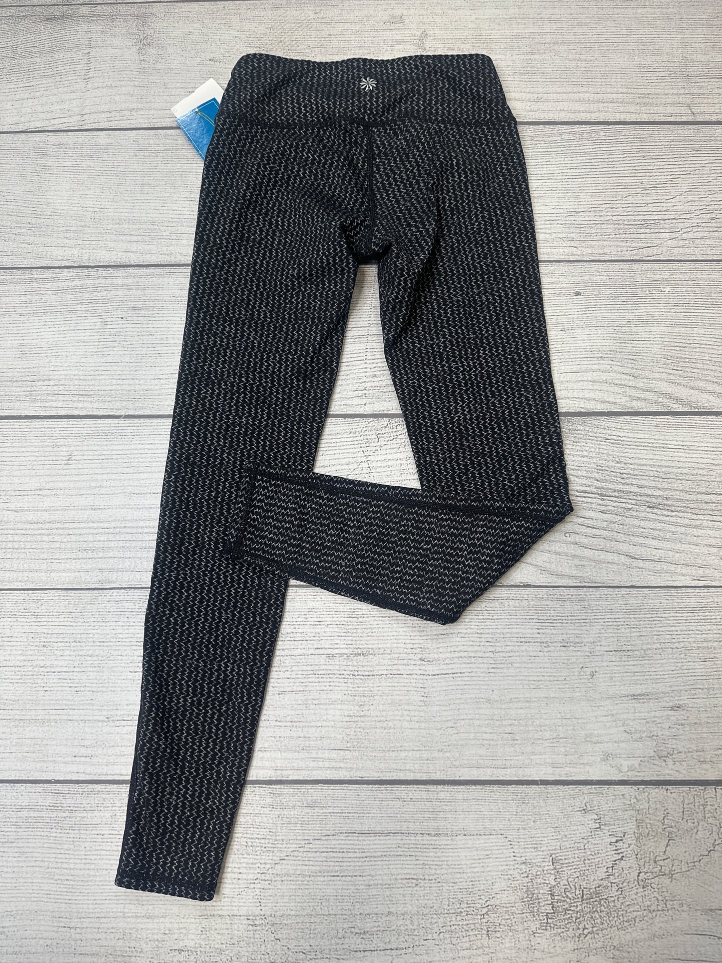 Black Athletic Leggings Athleta, Size Xs