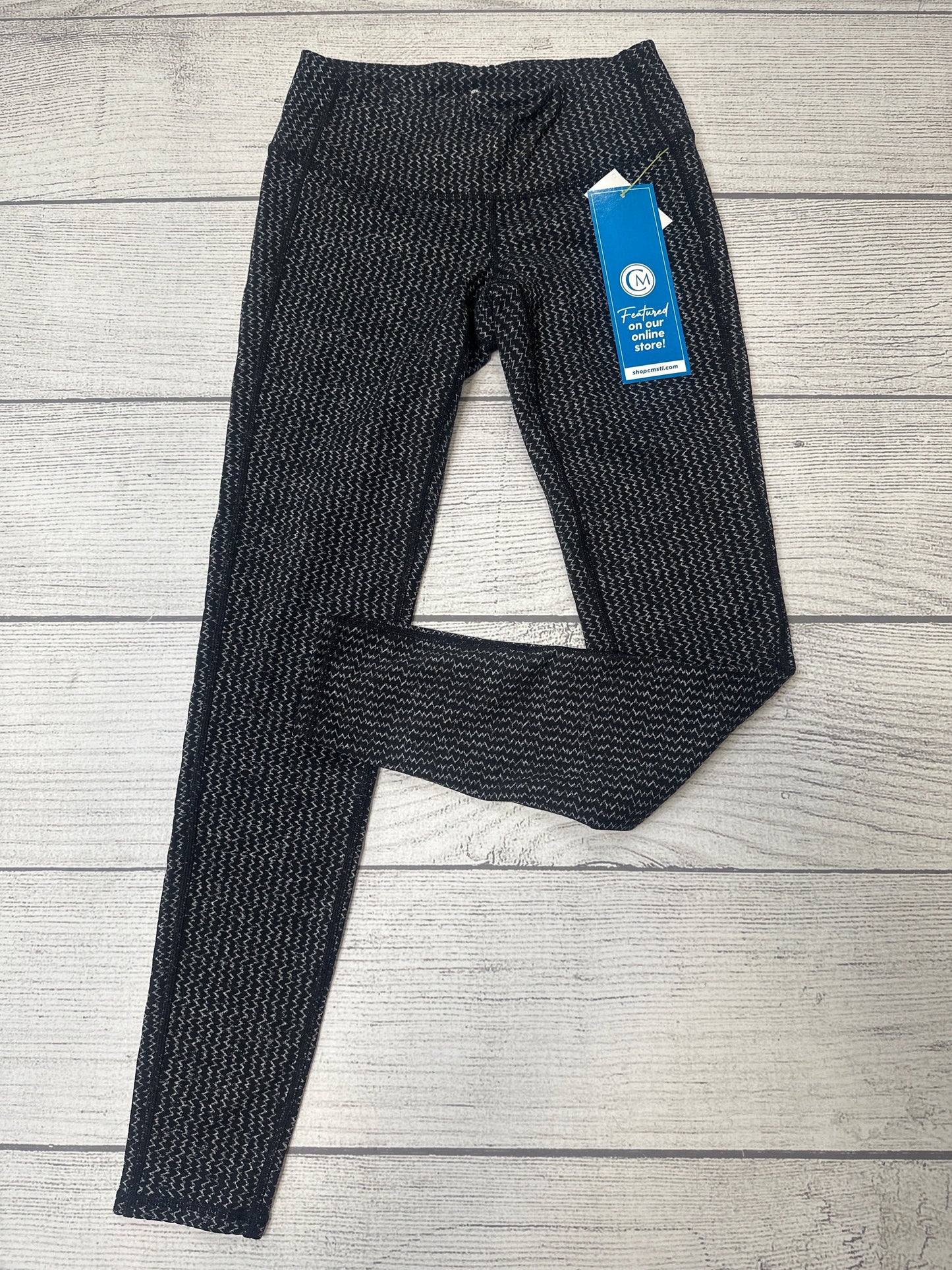 Black Athletic Leggings Athleta, Size Xs