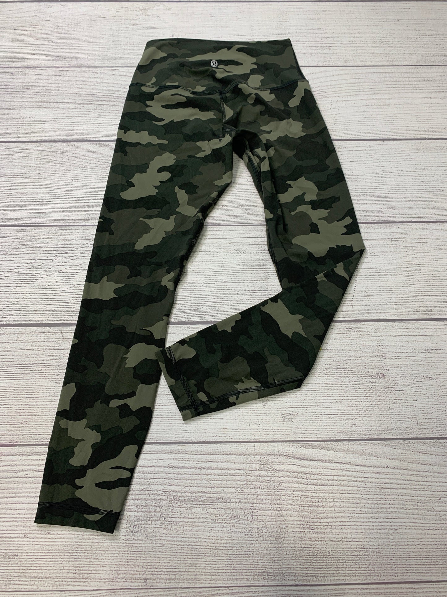 Camoflauge Athletic Leggings Lululemon, Size 6